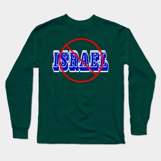 🚫 Israel- Front Long Sleeve T-Shirt